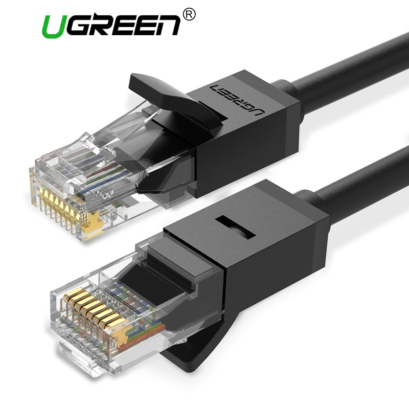 Ugreen Ethernet Cable Cat6 Lan Cable UTP CAT 6 RJ 45 Network Cable 10m/50m/100m Patch Cord for Laptop Router RJ45 Network Cable - LioLane Electronic's