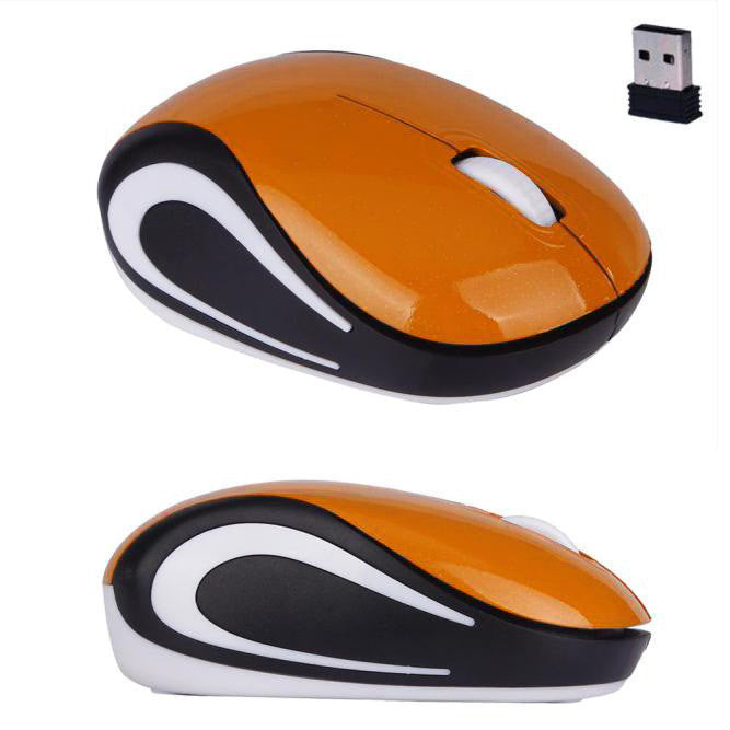 Cute Mini 2.4 GHz Wireless Optical Mouse Mice For PC Laptop Notebook - LioLane Electronic's