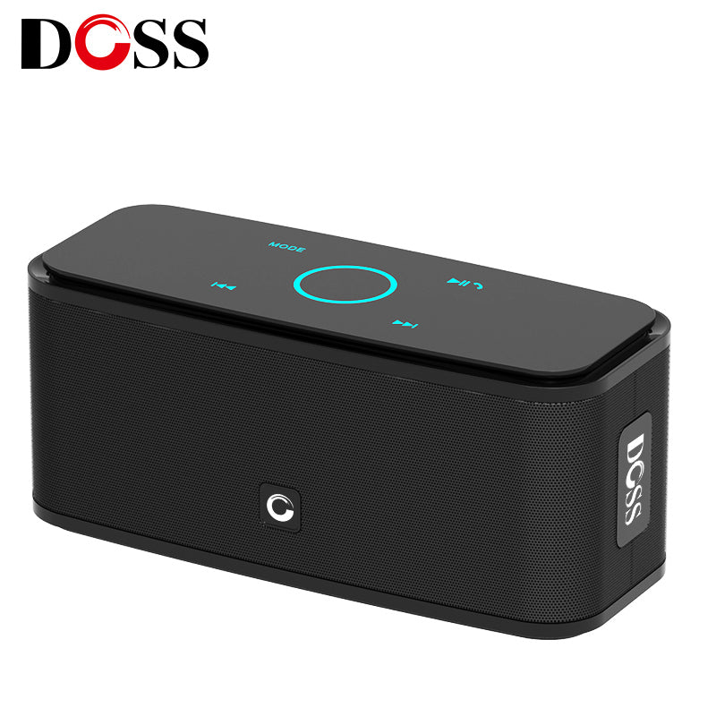 DOSS Touch Control Bluetooth V4.0 Speaker Portable Wireless Stereo Sound Box with Bass and Built-in Mic Hands free For Phone MP3