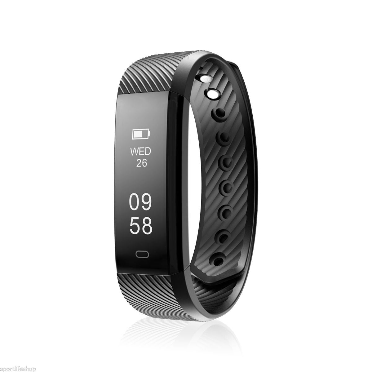 ID115HR Bluetooth Smart Bracelet the Fitness Tracker Heart Rate Monitor - LioLane Electronic's