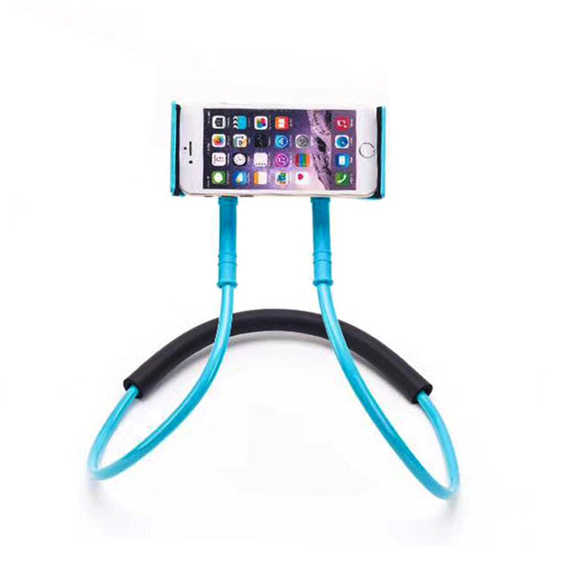 JEREFISH Flexible Mobile Phone Holder Hanging Neck Lazy Necklace Bracket Smartphone Holder Stand For iPhone Xiaomi Huawei - LioLane Electronic's