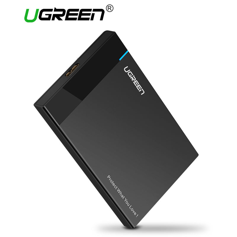 Ugreen HDD Case 2.5 inch SATA to USB 3.0 SSD Adapter for Samsung Seagate SSD 1TB 2TB Hard Disk Drive Box External HDD Enclosure - LioLane Electronic's