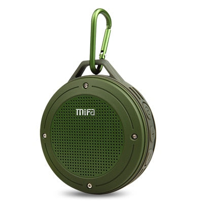 MIFA F10 Outdoor Wireless Bluetooth 4.0 Stereo Portable Speaker Built-in mic Shock Resistance IPX6 Waterproof Speaker with Bass