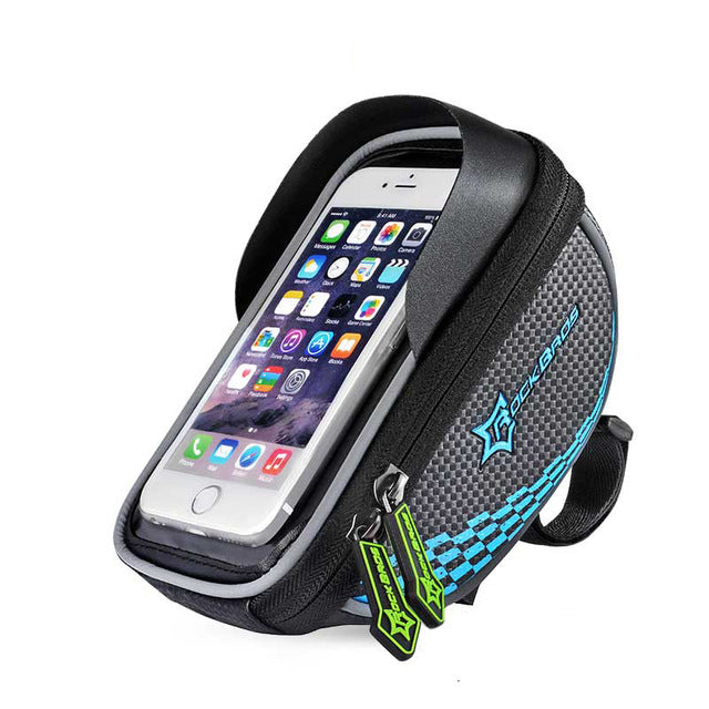 ROCKBROS Bike Frame Front Tube Bag Cycling Riding Bag Pannier Smartphone GPS Touch Screen Case Bike Bicycle Accessories 4 Colors - LioLane Electronic's
