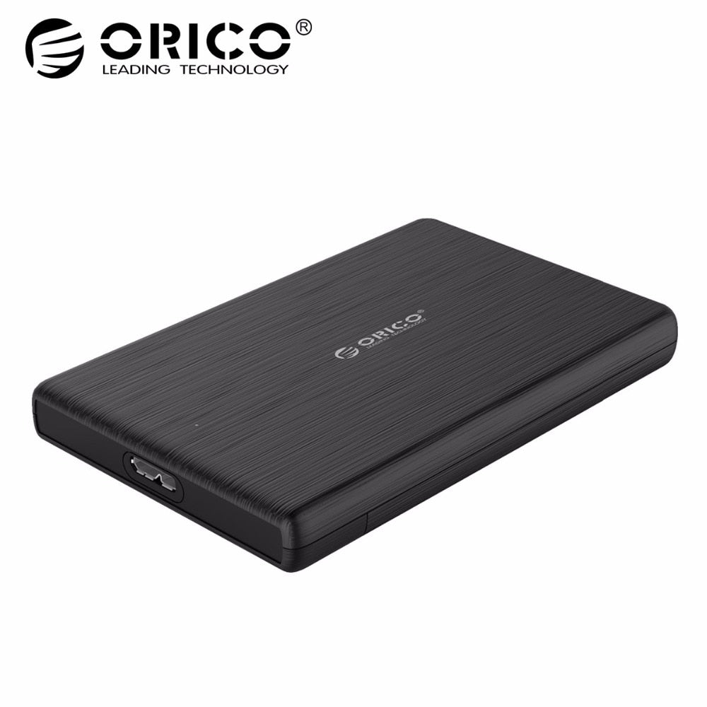 ORICO 2.5" USB 3.0 SATA HDD Box HDD Hard Disk Drive External HDD Enclosure Black Case - LioLane Electronic's