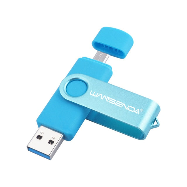 New USB 3.0 OTG Pen Drive High Speed Micro USB Stick 128GB 64GB External Storage Memory Stick 32GB 16GB USB Flash Drive Pendrive - LioLane Electronic's