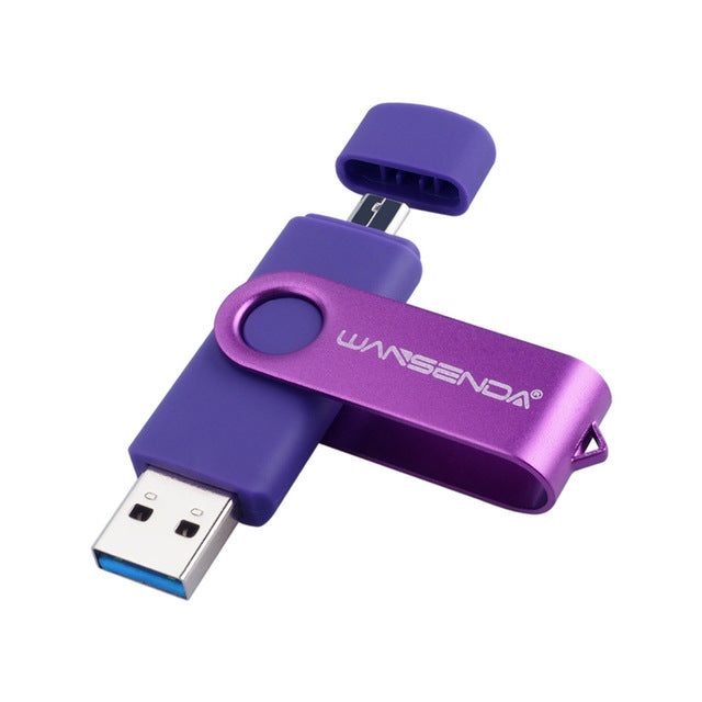 New USB 3.0 OTG Pen Drive High Speed Micro USB Stick 128GB 64GB External Storage Memory Stick 32GB 16GB USB Flash Drive Pendrive - LioLane Electronic's